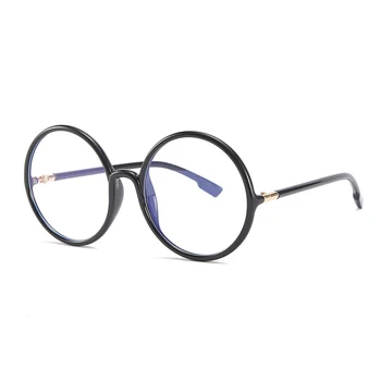 Krog Optičnih Slik TR90 Anti-modra Očala Ženske Moški Modni Kratkovidnost Očala Okvirji Retro Jasno Recept Okvir Lady UV400