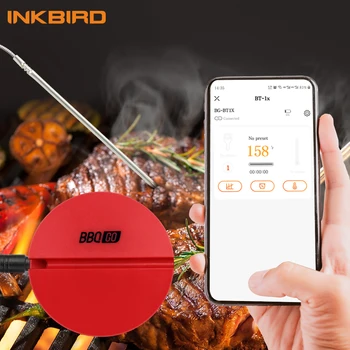Inkbird Navijanje Design BG-BT1X Digitalni BBQ Kuhinjski Termometer Hrane, Kuhanje Mesa BBQ Sondo Termometra Za Hrano, Meso BBQ Žar