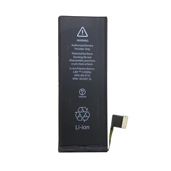 Litij-Polimer Telefon Visoke Kakovosti 3.8 Proti 1560mAh Baterije Za ponovno Polnjenje Telefona Bateria iPhone 5S 5C iPhone5S Baterije