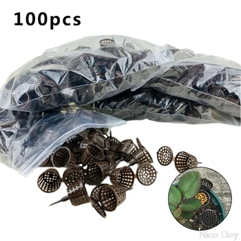 100 Kos/paket Gnojil Košarico za Cvetlični lonček Osmocote Bonsaj Orhideja Rastline A13 20 Dropship