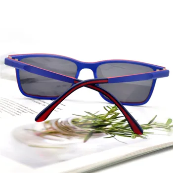 LUCIDIE Dvojni Namen Magnetni Posnetek sončna Očala Ženske Moški Kvadratnih sončna Očala Očala Ultem Okvir UV400 Odtenek Vožnje Očala