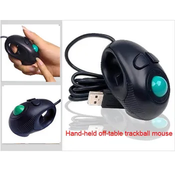 Zanesljivo gaming miška Neu Prst Ročni 4D USB Mini Prenosna sledilna kroglica Miško PC Prenosni Računalnik