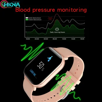 Pametno Gledati za Android iOS Nepremočljiva Telesne Temperature Ženske Moški Android ura Srčnega utripa Smartwatch Združljiv Huawei Samsung