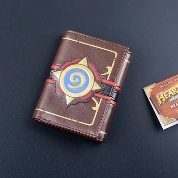 MSMO Reliefni Usnje Hearthstone Heroes of Warcraft Kartice Denarnice Paket Novo Darilo