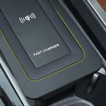 NOV Avto Brezžični Polnilnik Za Volvo XC90 XC60 S90 V90 2018 2019 Posebne Mobilni Telefon Polnjenje Tablice za Avto Opreme V60 2020 S60