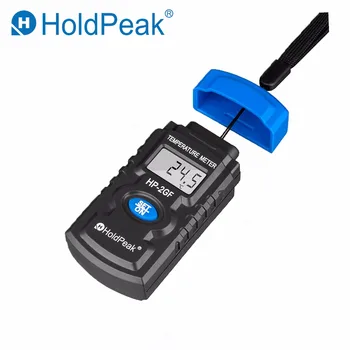 HoldPeak HP-2GF Vlažnost Temperatura Meter Mini LCD Digitalni Temperature na Prostem, v Zaprtih prostorih Higrometer Tester Z Datum Zapisa