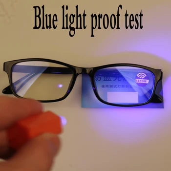 Modra svetloba blokiranje očala Retro kvadratni okvir pregleden objektiv Moški Ženske Anti Modri Žarki Študent letalo ogledalo Računalnik Očala